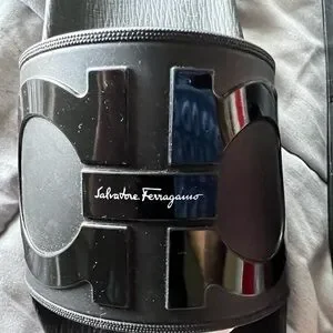 Salvatore Ferragamo Groove slides NWB size 7M Salvatore Ferragamo | Shoes | Salvatore Ferragamo Groove  main image 3